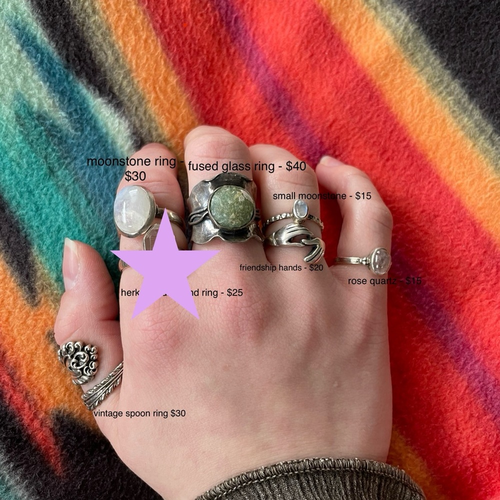 Sterling Silver Rings!